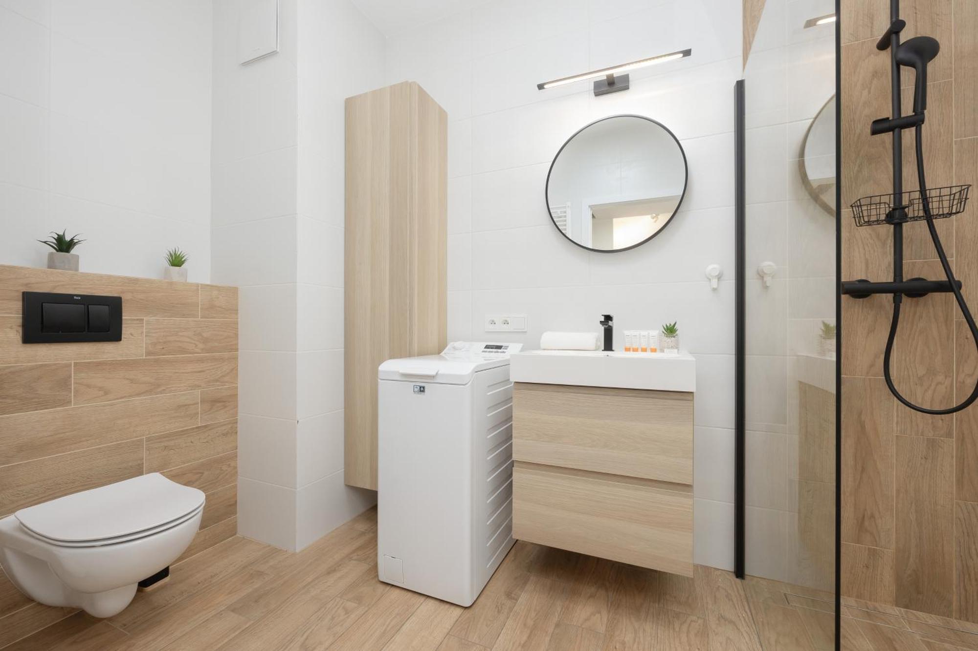 Srodmiescie Warsaw Muranow Apartments With Parking By Noclegi Renters Kültér fotó